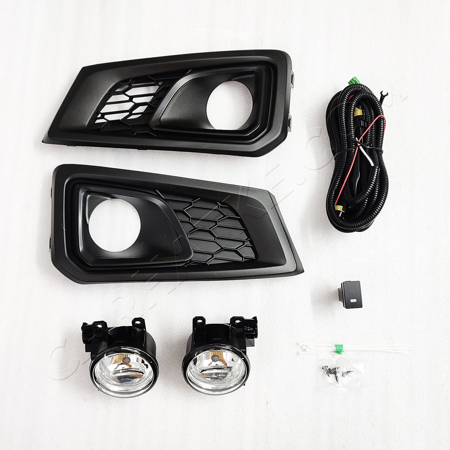 Honda Amaze Onwards Fog Light With Wiring Bulb By Dlaa Set Of