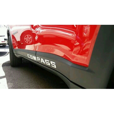 Car Logo 3D Letter Stickers Emblem For Jeep Compass