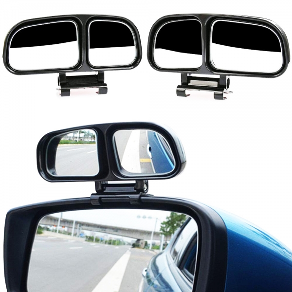 3R Wide Angle Side Rear View Blind Spot Mirror For All Cars - Set Of 2