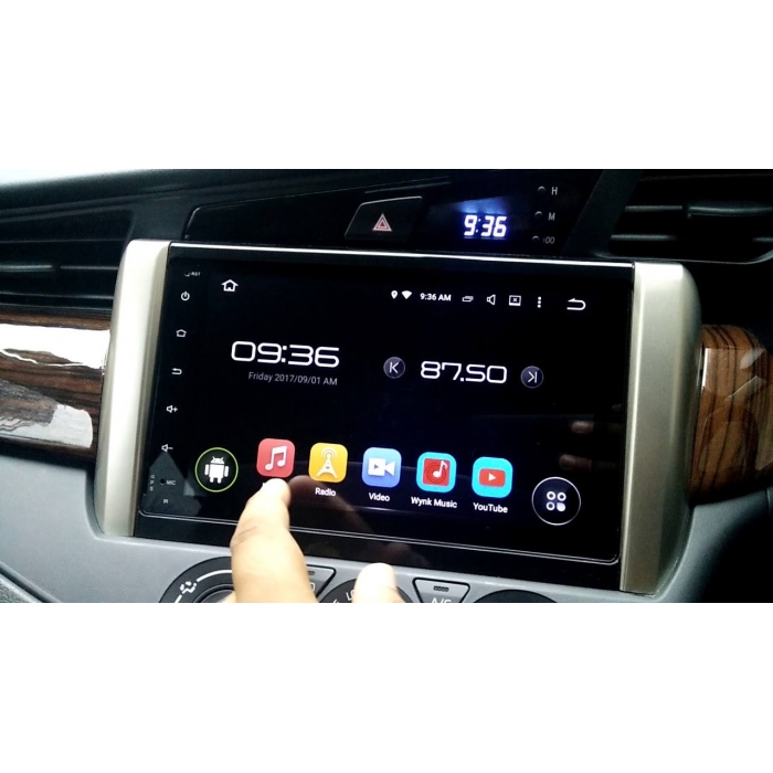 Toyota New Innova Crysta Facelift 2021 Model 9 Inches HD Touch Screen Smart Android Stereo (2GB, 16GB) with Stereo Frame By Carhatke Toyota New Innova Crysta Facelift 2021 Model 9 Inches HD Touch Screen Smart Android Stereo (2GB, 16GB) with Stereo Frame By Carhatke