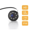 Carhatke 8 LED Night Vision Waterproof Reverse Parking Camera For Rear View for All Cars