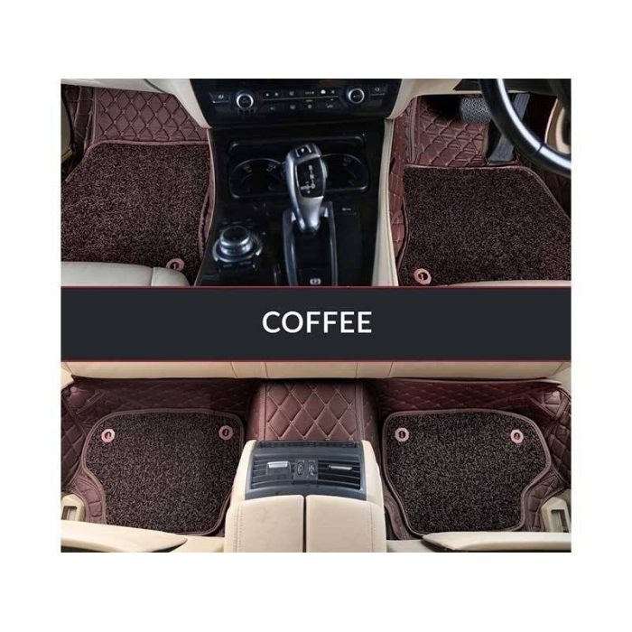 Audi Q5 Premium Diamond Pattern 7D Car Floor Mats (Set of 3, Coffee Color) Audi Q5 Premium Diamond Pattern 7D Car Floor Mats (Set of 3, Coffee Color)