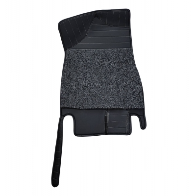 Carhatke 9D Luxury Car Foot Mats For Kia Carnival Limousine - Black Carhatke 9D Luxury Car Foot Mats For Kia Carnival Limousine - Black