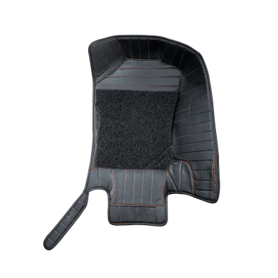 Carhatke 9D Luxury Car Foot Mats For MG Gloster 2020 Onwards - Black Carhatke 9D Luxury Car Foot Mats For MG Gloster 2020 Onwards - Black