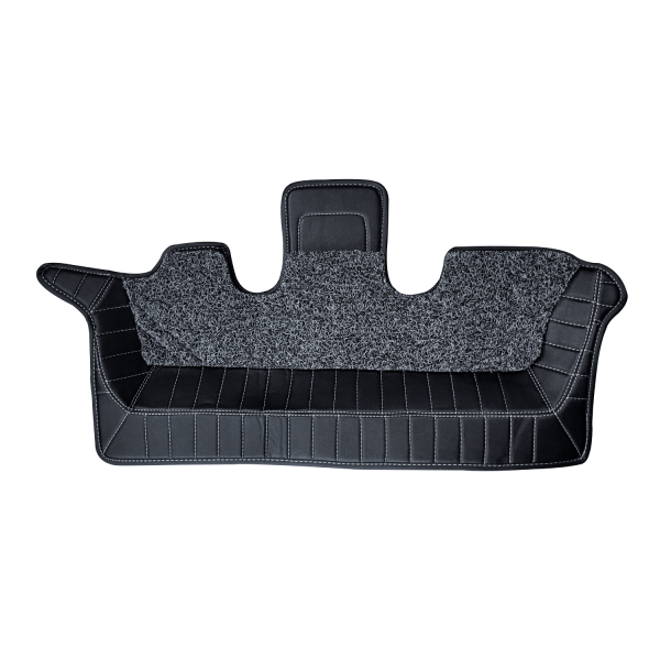 Carhatke Tata Safari 6 Seater 2021 Onwards 7D Leatherette Car Floor Mats Black 