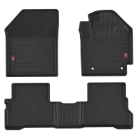 GFX Tata Punch 2021 Onwards Custom Fit LLM LifeLong TPV Mats  - Set Of 3 Pcs.