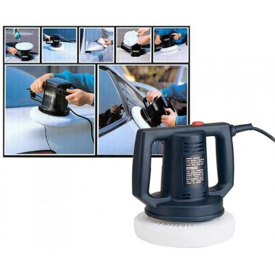 Coido 6016 Heavy Duty Professional AC Car Polisher - Black Color