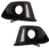 Honda New Jazz LED Front DRL Day Time Running Lights with Fog Lamp (Set of 2Pcs.)