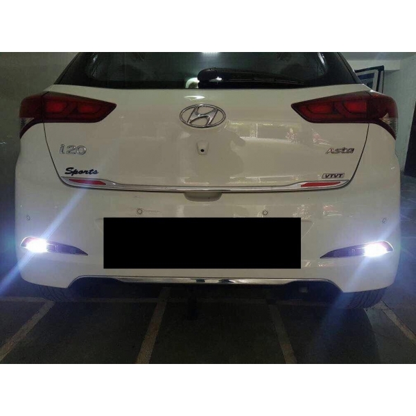 Hyundai i20 Elite 2014-2018 Bumper LED Reflector Lights (Set of 2Pcs.)
