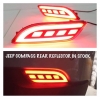 Jeep Compass Bumper LED Reflector Lights (Set of 2Pcs.)
