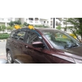 Car Window Door Visor With Chrome Line For MG Hector (Imported) Car Window Door Visor With Chrome Line For MG Hector (Imported)
