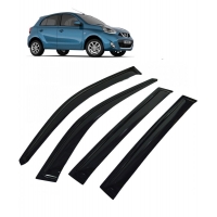 Car Window Door Visor For Nissan Micra Set Of 4 (Black) Car Window Door Visor For Nissan Micra Set Of 4 (Black)