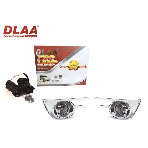 Fog Light With Wiring & Bulb For Toyota Innova Type 2 by DLAA