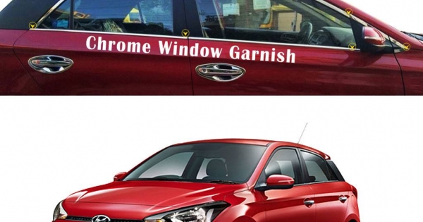 New Hyundai i20 Accessories Price List Leaks - Chrome Garnish, Seat Covers