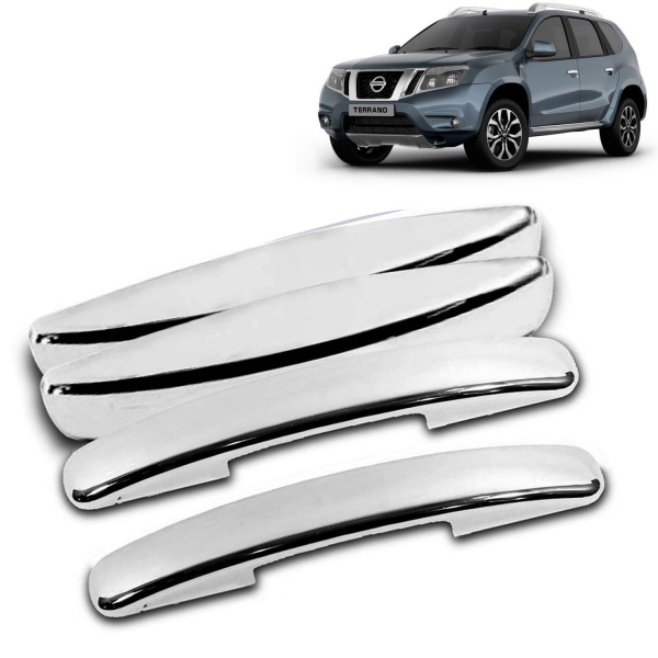 Nissan Terrano 2013 Onwards Chrome Handle Covers all Models - Set of 4