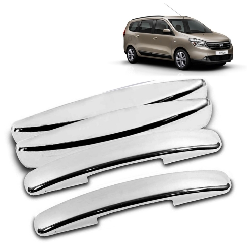 Renault Lodgy 2015 Onwards Chrome Handle Covers all Models - Set of 4