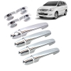 Toyota Innova 2003 - 2015 Door Handle Chrome Cover with Finger Bowl - Set Of 8