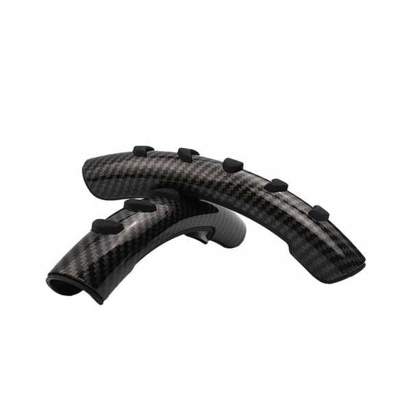 Steering Wheel Anti-skid Sleeve Cover For All Car in Carbon Graphite Texture