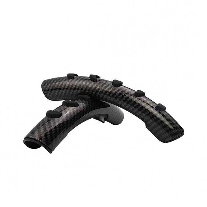 Steering Wheel Anti-skid Sleeve Cover For All Car in Carbon Graphite Texture Steering Wheel Anti-skid Sleeve Cover For All Car in Carbon Graphite Texture