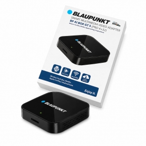 Blaupunkt AI BOX GT5 Pro Android Multimedia Adapter 4+32 | Convert OEM Car Stereo to Android Smart System | Wireless CarPlay + Android Auto