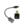 Blaupunkt BP W2WL-MINI Wireless Apple CarPlay & Android Auto Adapter | Wired to Wireless USB Dongle