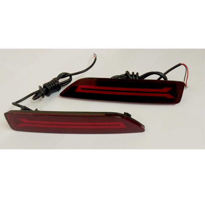 Honda BRV Back Bumper Reflector LED Brake Light (Set of 2Pcs.) Honda BRV Back Bumper Reflector LED Brake Light (Set of 2Pcs.)