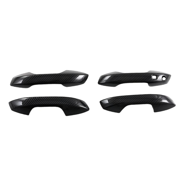 Black Carbon Door Handle Cover for BYD Atto 3 2022 Onwards - Sensor with Key