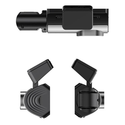 Carhatke Triple Channel 1080P Dash Cam for Cars – Front, Cabin & Rear Camera with Loop Recording