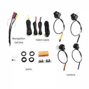 Carhatke 360 Camera for Car – 360 Degree Camera System for Car with Bird View Parking Camera
