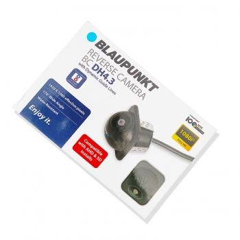 Blaupunkt BC DH4.3 Universal OE Fitment Type Rear Number Plate Camera with Full HD & Dynamic Guidelines