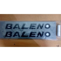 Maruti New Baleno Logo Decal 3D Letter Emblem (Set Of 2)