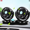 12V All Round Adjustable 360 Degree Rotatable Low Noise Dual Head Car Dashboard Air Cooler Fan By Carhatke 12V All Round Adjustable 360 Degree Rotatable Low Noise Dual Head Car Dashboard Air Cooler Fan By Carhatke