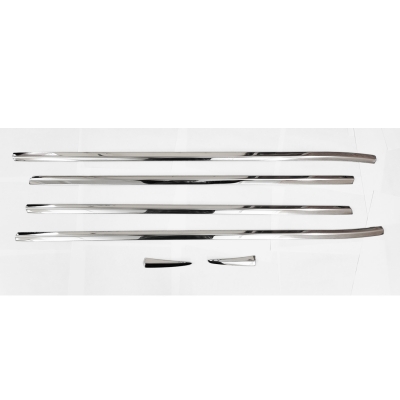Hyundai Creta 2015-2018 Lower Window Chrome Garnish Trims (Set Of 6Pcs.)