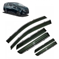 Car Window Door Visor With Chrome Line For Mahindra Marazzo Set Of 6 Car Window Door Visor With Chrome Line For Mahindra Marazzo Set Of 6