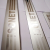 Kia Sonet Stainless Steel Door Scuff Foot Sill Plate Guards (Set of 4 Pcs.)