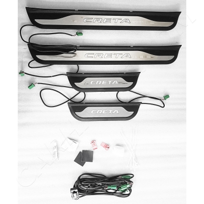GFX Illuminted Sill Guards for Hyundai Creta 2020 Onwards GFX Illuminted Sill Guards for Hyundai Creta 2020 Onwards
