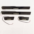 Car Door LED Light Scuff Sill Plate Guards for Tata Tiago Matrix Moving Light (Set of 4 Pcs.) Car Door LED Light Scuff Sill Plate Guards for Tata Tiago Matrix Moving Light (Set of 4 Pcs.)