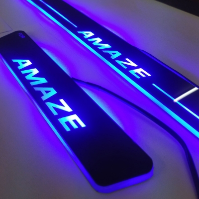 Honda Amaze 2013 Onwards Door Opening LED Footstep - 4 Pieces