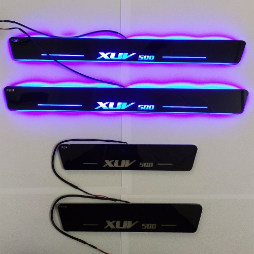 Mahindra XUV 500 2011 Onwards Door Opening LED Footstep - 4 Pieces