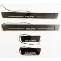 Car Door LED Matrix Moving Light Scuff Sill Plate Guards for Maruti Suzuki Baleno New (Set of 4Pcs.) Car Door LED Matrix Moving Light Scuff Sill Plate Guards for Maruti Suzuki Baleno New (Set of 4Pcs.)