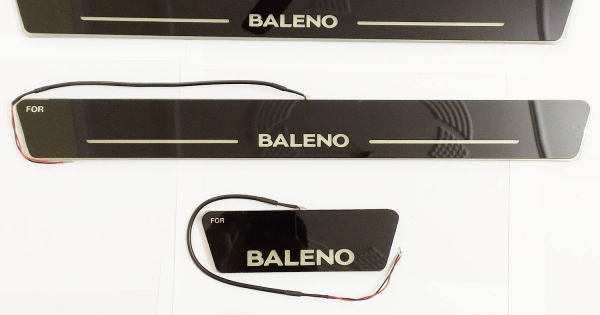 baleno scuff plates