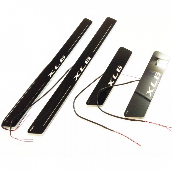 Car Door LED Matrix Moving Light Scuff Sill Plate Guards for Maruti Nexa XL6 (Set of 4Pcs.) Car Door LED Matrix Moving Light Scuff Sill Plate Guards for Maruti Nexa XL6 (Set of 4Pcs.)