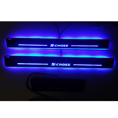 Maruti Suzuki S Cross 2015 Onwards Door Opening LED Footstep - 4 Pieces