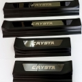 Toyota Innova Crysta Scuff Sill Plate Black Glossy (Set of 4Pcs,) Toyota Innova Crysta Scuff Sill Plate Black Glossy (Set of 4Pcs,)