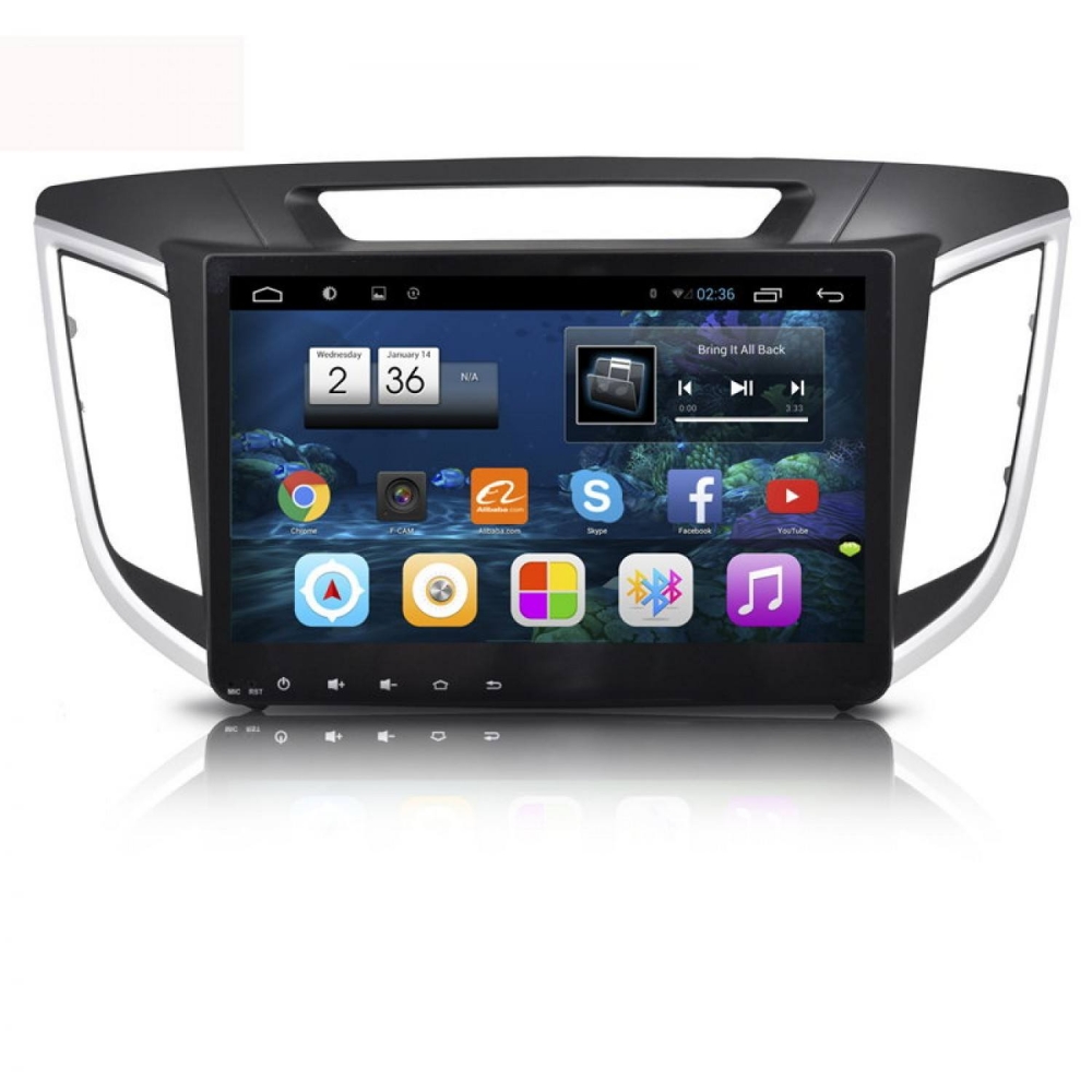 9 Inch Android Car Stereo for Hyundai Creta 2015-2018 | 4GB RAM 64GB | Wireless CarPlay & Android Auto | 8 Core Processor| DSP | 360 Camera & 4G Option