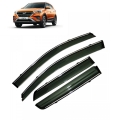 Car Window Door Visor With Chrome Lining For Hyundai New Creta 2018 Car Window Door Visor With Chrome Lining For Hyundai New Creta 2018