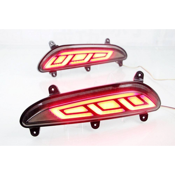 Hyundai i20 Elite 2014-18 LED Reflector Lights - Tail Light Design