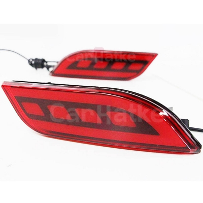 Jeep Compass Bumper LED Reflector Lights (Set of 2Pcs.) Jeep Compass Bumper LED Reflector Lights (Set of 2Pcs.)