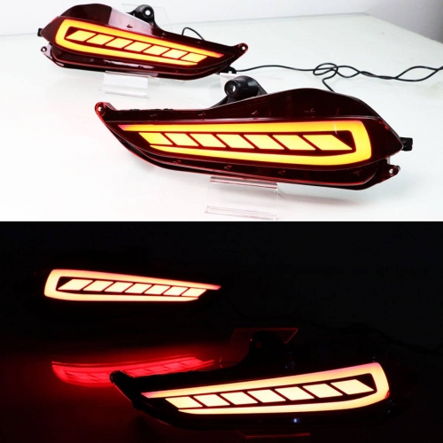 Toyota Yaris Back Bumper LED Reflector Lights (Set of 2Pcs.) Toyota Yaris Back Bumper LED Reflector Lights (Set of 2Pcs.)