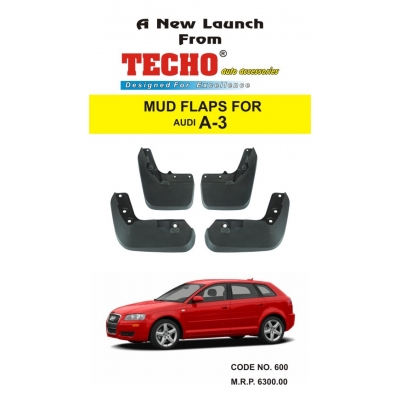 Audi A3 Techo Best Quality O.E Type Mudflap (Set Of 4Pcs.) Audi A3 Techo Best Quality O.E Type Mudflap (Set Of 4Pcs.)